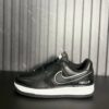 VN-113-1 Nike Air Force 1 '07 'Black White Outlined Swoosh'
