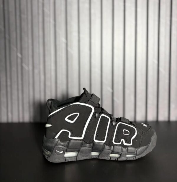 VN-161-4 Nike Air More Uptempo Black White