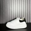 Alexander McQueen Oversized White Black Heel