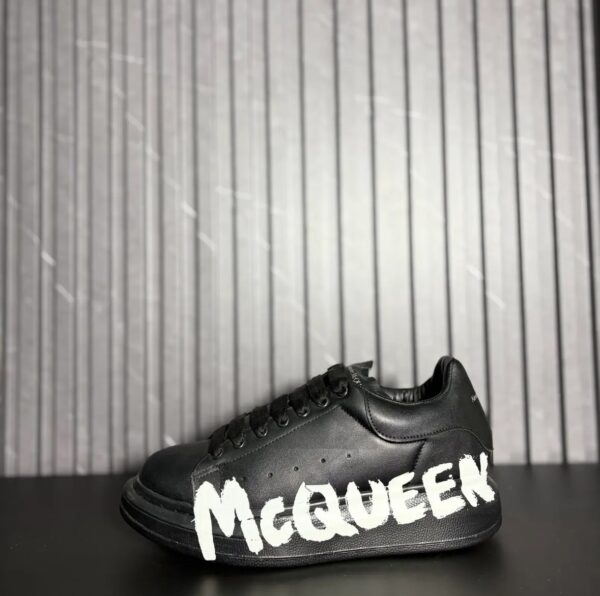 Alexander McQueen Oversized Black Graffiti