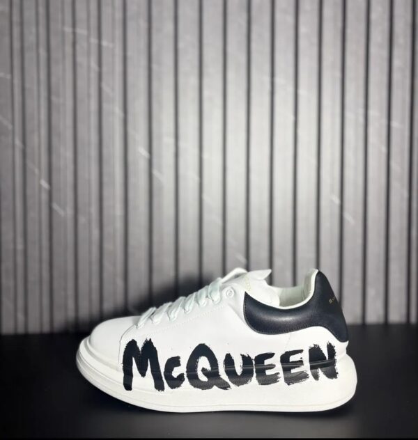 Alexander McQueen Oversized White Graffiti