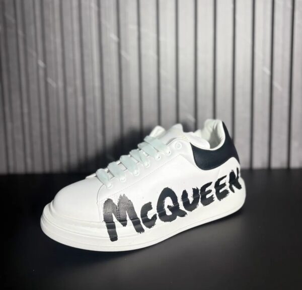 Alexander McQueen Oversized White Graffiti